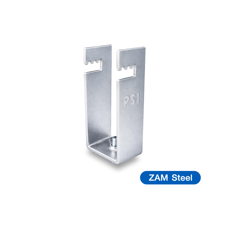 U Clamp-ZAM Steel 1″ x 2″